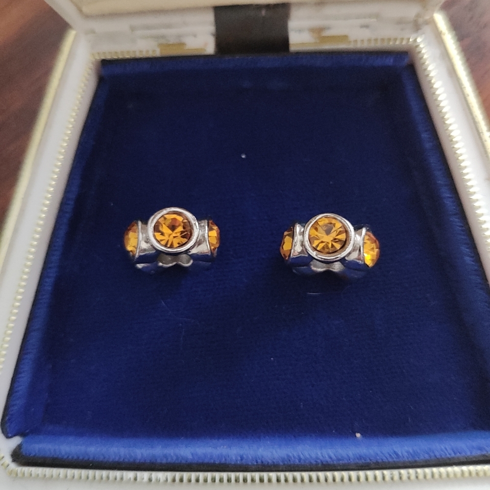 Citrine Stone Bracelet Spacers